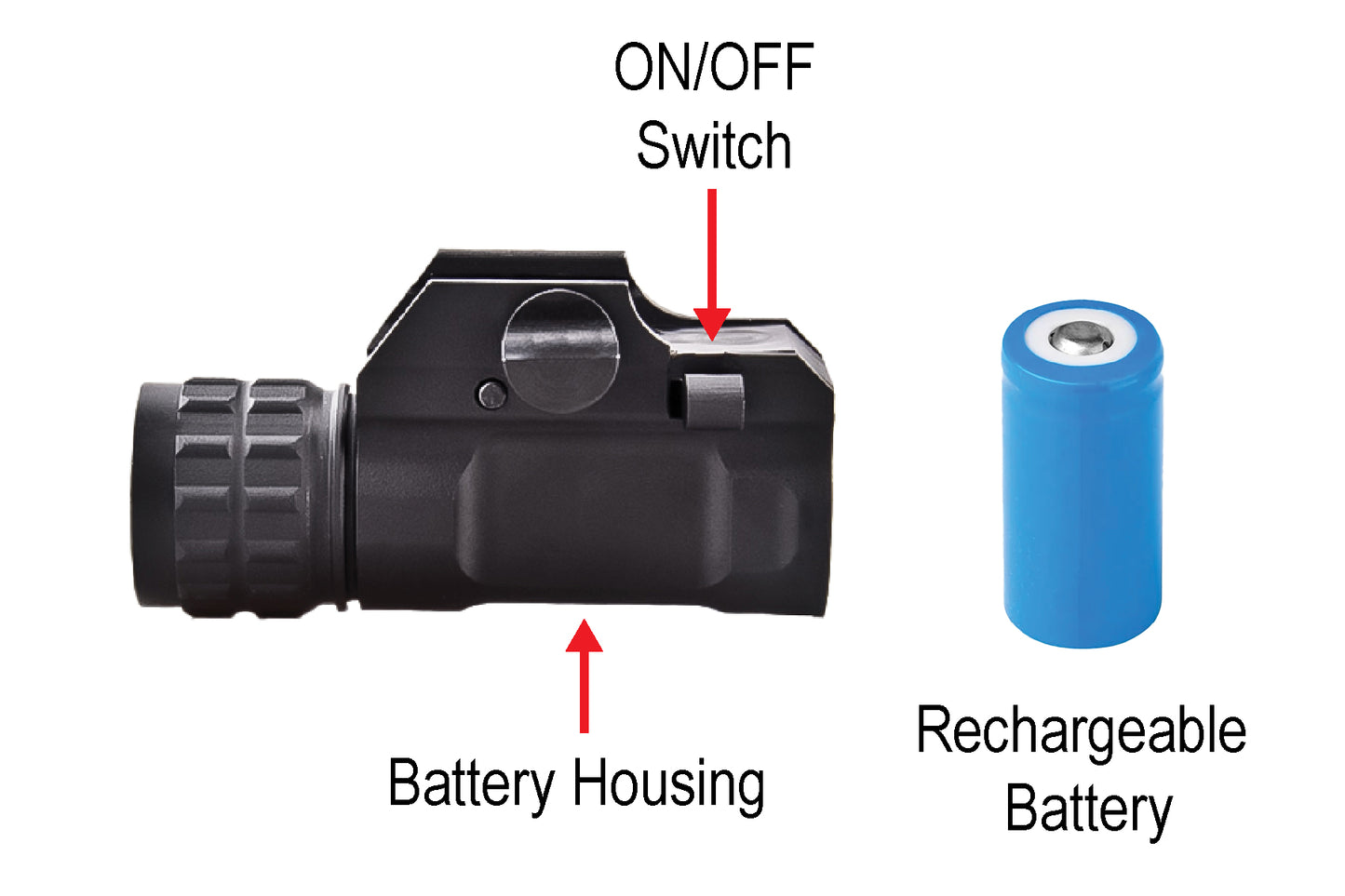 LED Rechargeable Flashlight