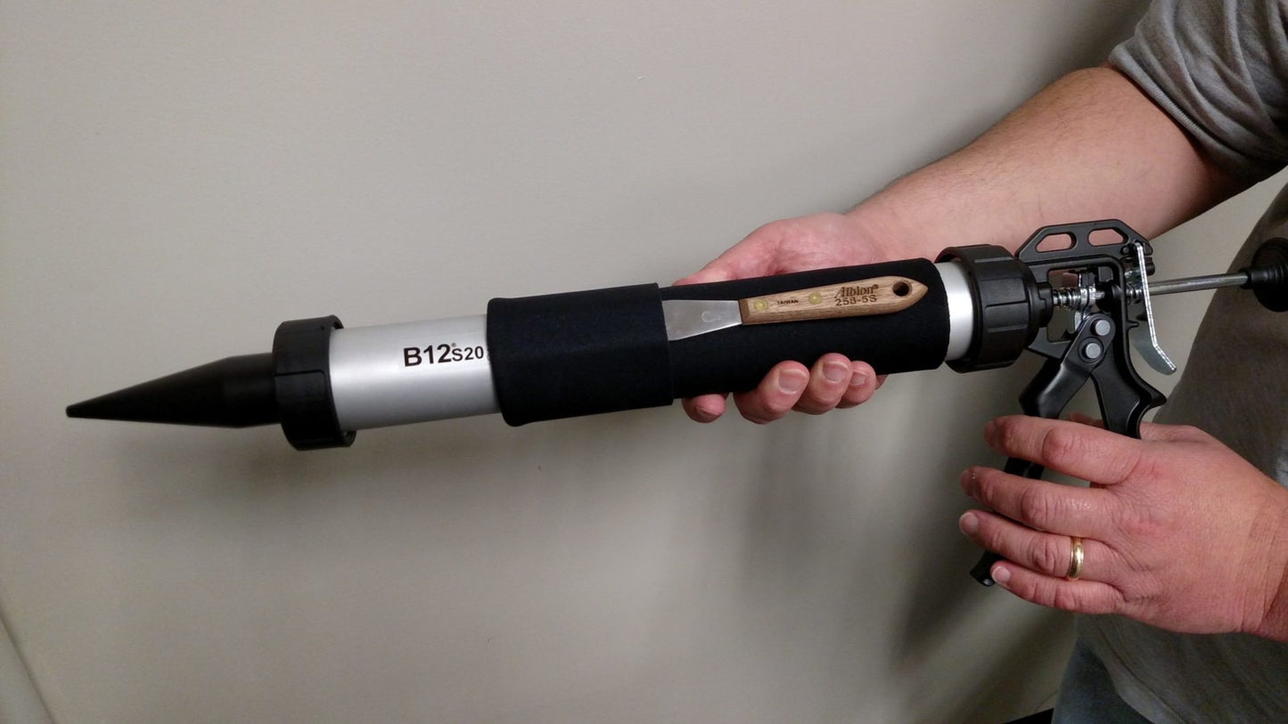 Insulating Barrel Sleeve for Sausage Guns 2″