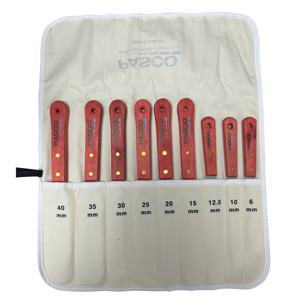 Pasco Caulking Knife Set 9pc