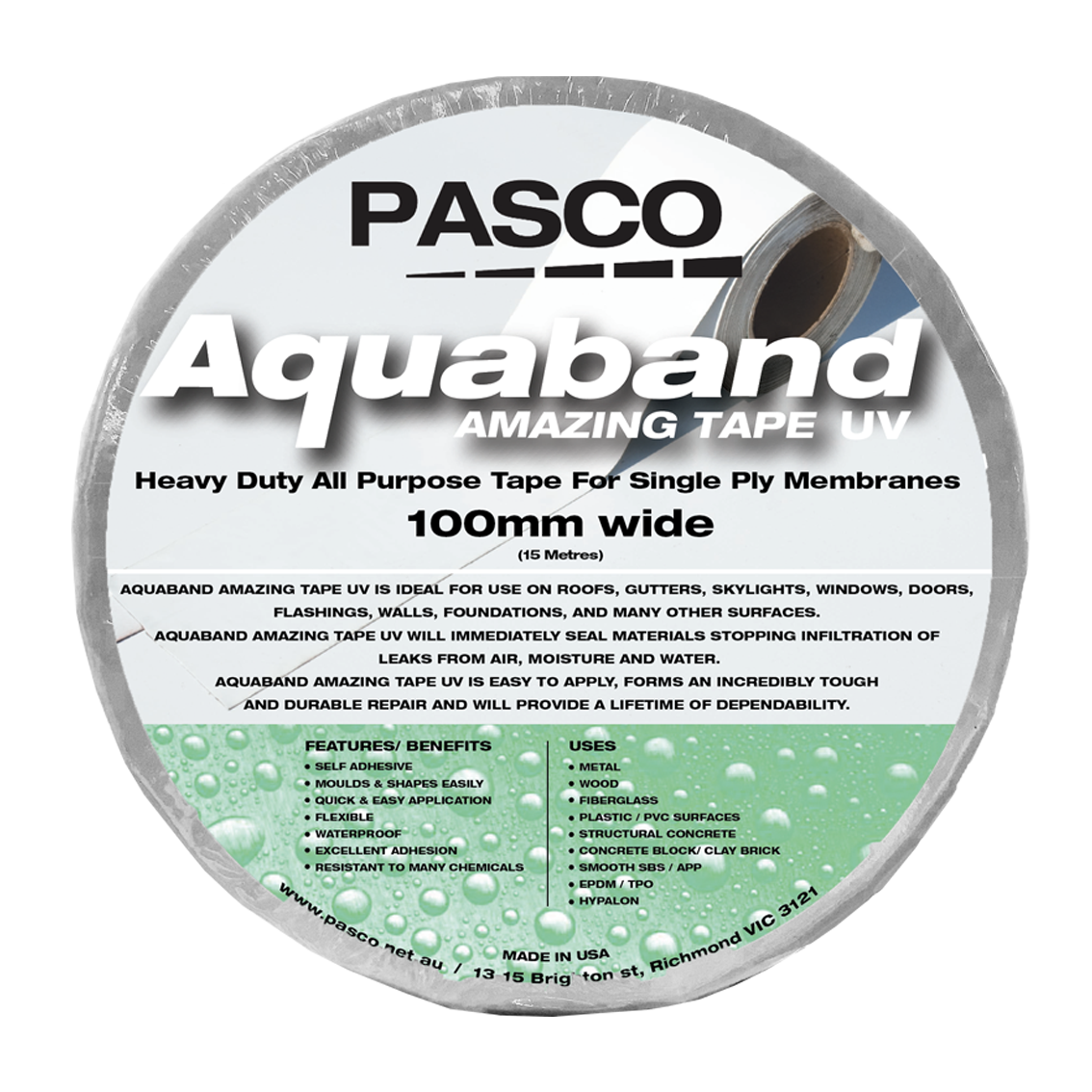 Aquaband Amazing Tape UV