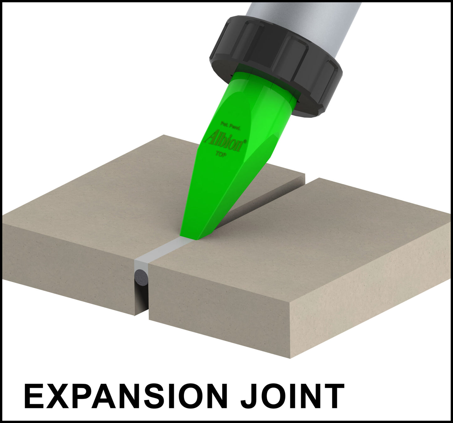 Albion Green Square Bead Nozzle