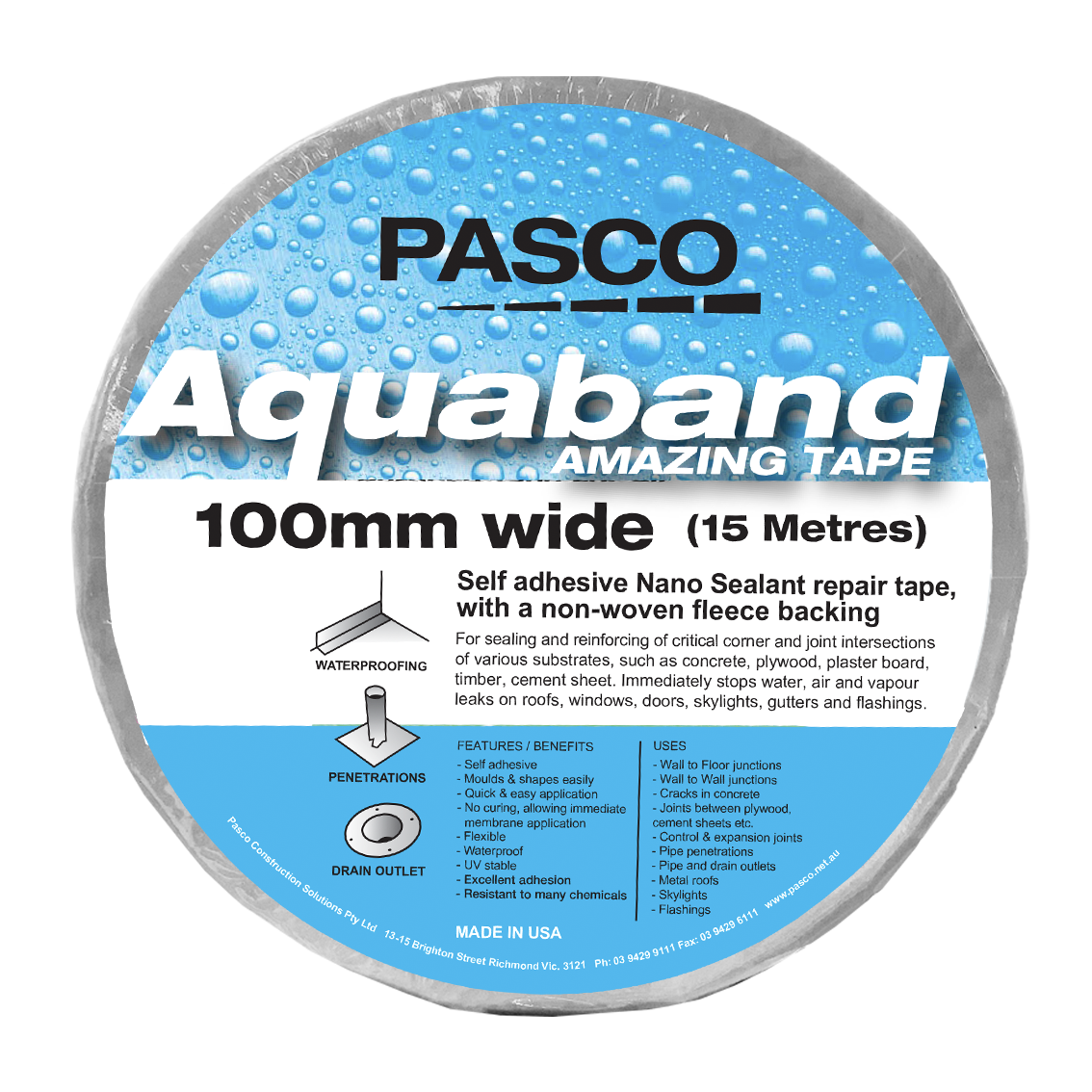 Aquaband Amazing Tape